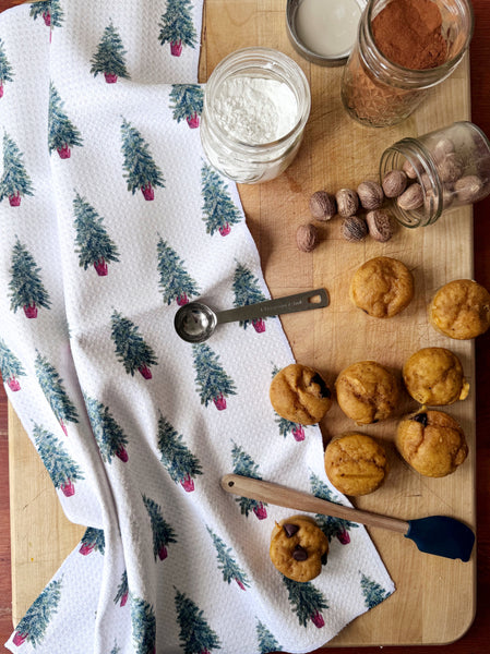 mor mor's pine tree kitchen towel