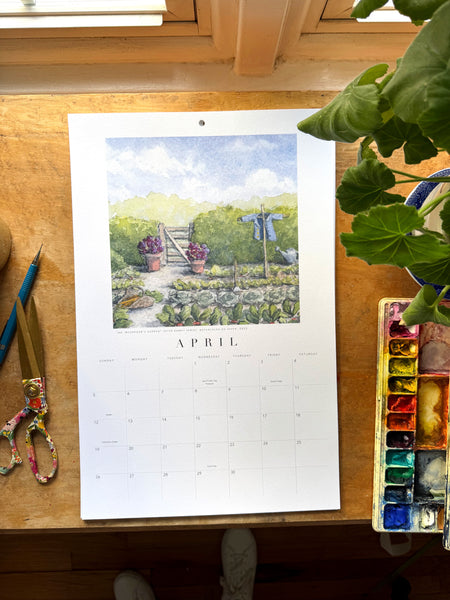 2026 book lovers wall calendar