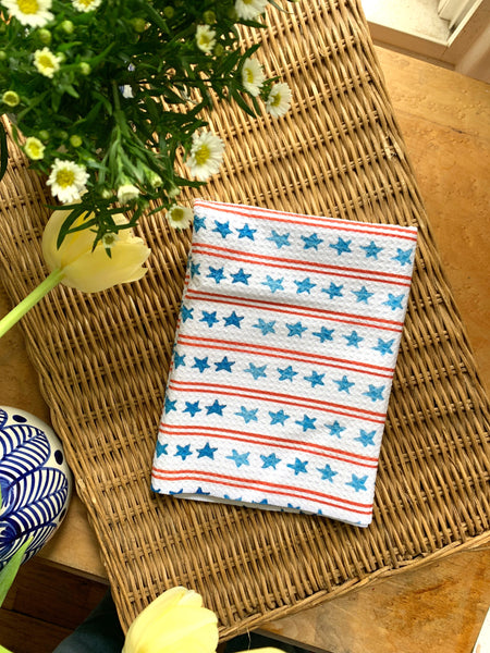 stars and stripes || kitchen towel