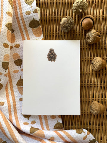 pinecone notepad