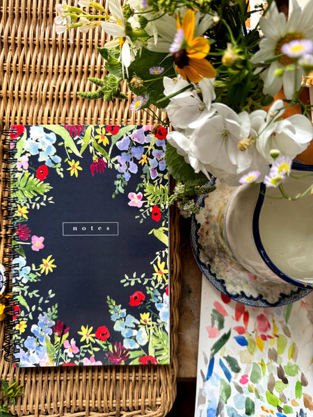 wildflower notebook