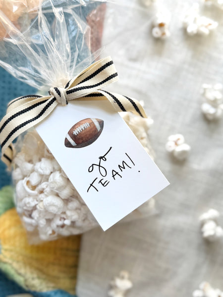 football gift tags