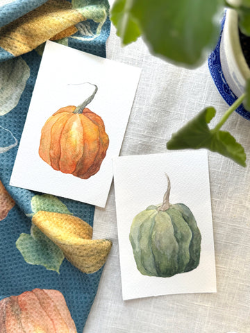 cinderella pumpkin studies|| original paintings