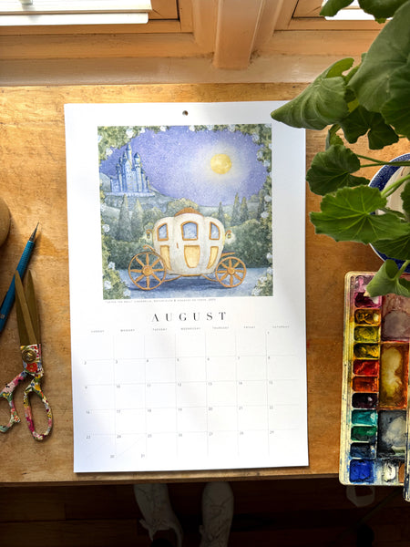 2026 book lovers wall calendar