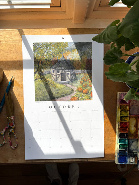 2026 book lovers wall calendar