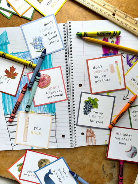 printable lunch notes