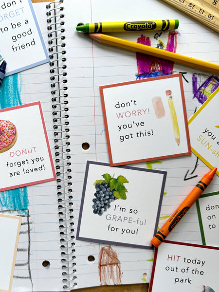 printable lunch notes