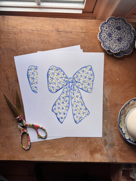 bow bunting || printable download