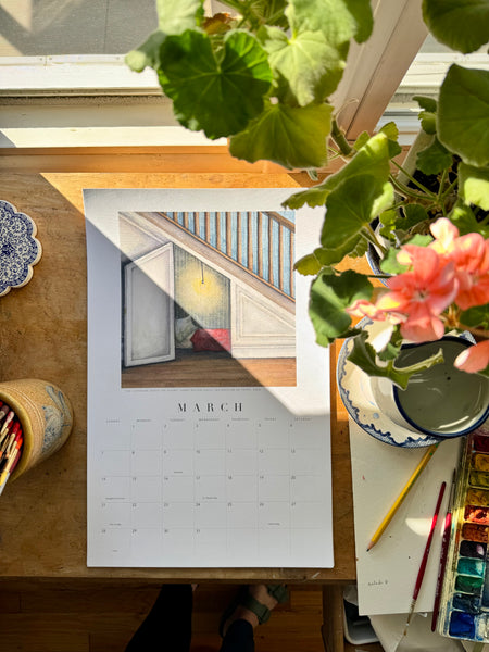 2027 book lovers wall calendar