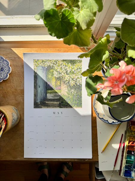 2027 book lovers wall calendar