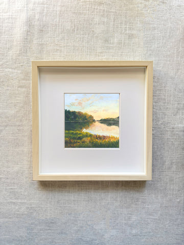 autumn lake  || art print