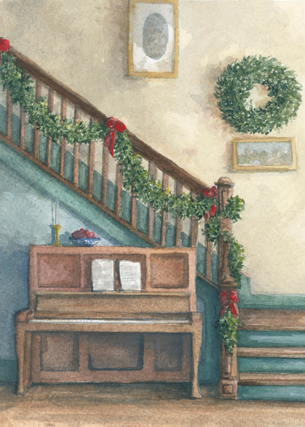 beth's piano || little women art print