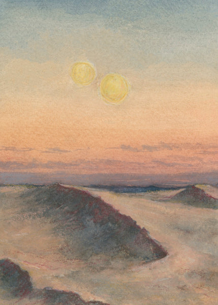 dune || classic book illustration art print