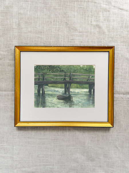 fishing for lake trout || anne of green gables art print