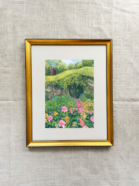 bag end || hobbit and lord of the rings art print