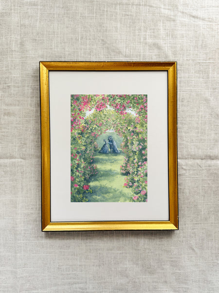 beauty and the beast || classic fairy tale illustration