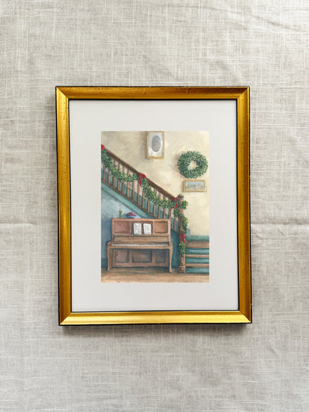 beth's piano || little women art print