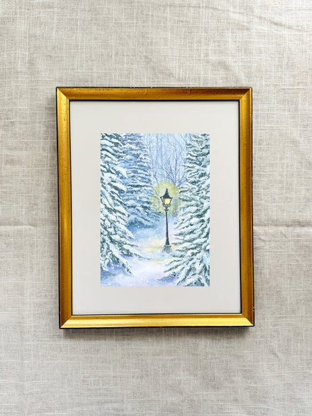 narnia || the lion, the witch, and the wardrobe art print