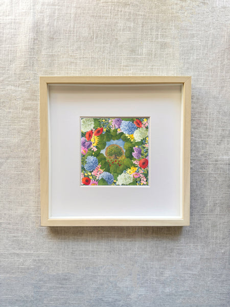 garden of eden  || gilded art print