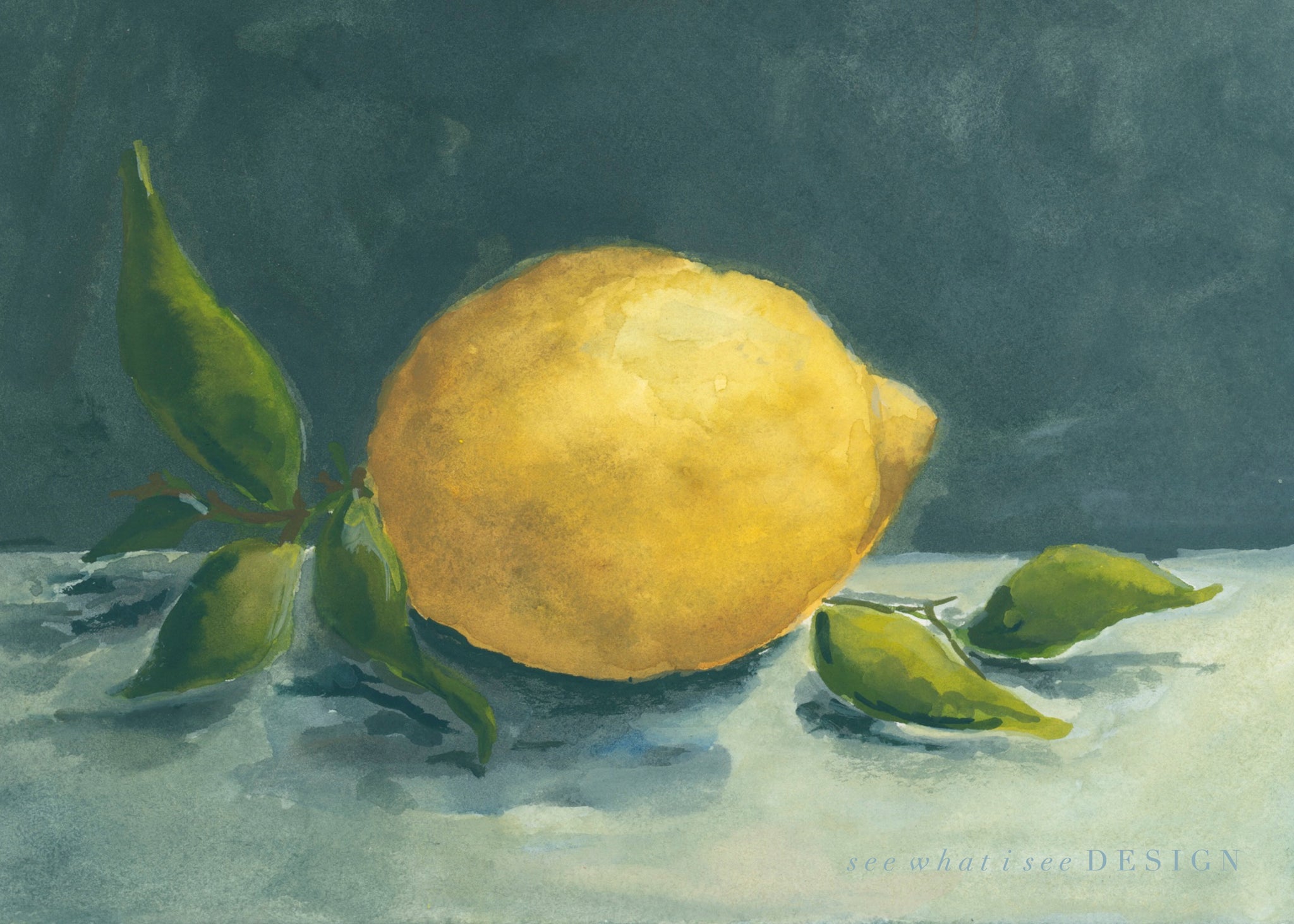 lemon no. 3 ||  art print