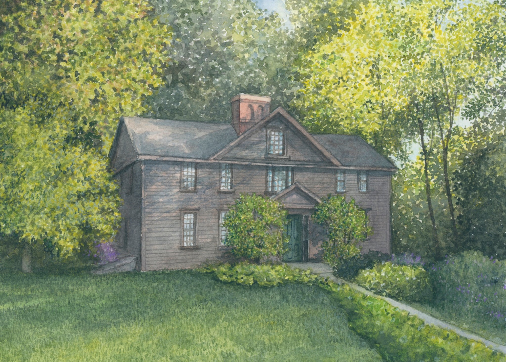 orchard house || little women art print – see what i sea design