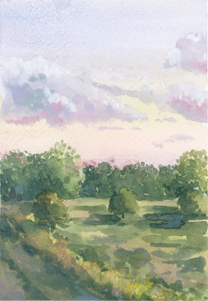 landscape- april 11 || watercolor workshop
