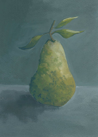 pear still life no. 1 ||  art print
