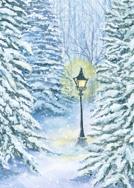 narnia || the lion, the witch, and the wardrobe art print