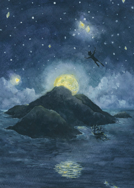 neverland  || peter pan art print