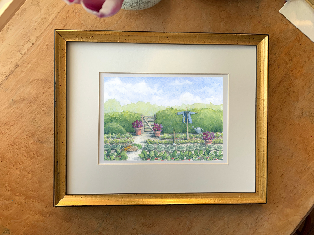 mr. mcgregor's garden || peter rabbit art print – see what i sea design