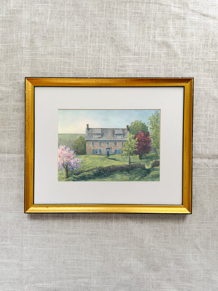 the cottage || sense & sensibility art print