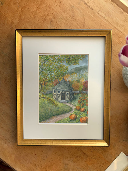hagrid's hut || harry potter art print