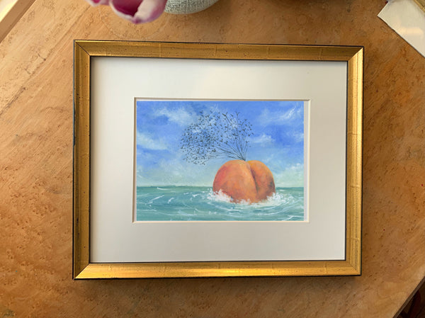 lost at sea || james and the giant peach art print