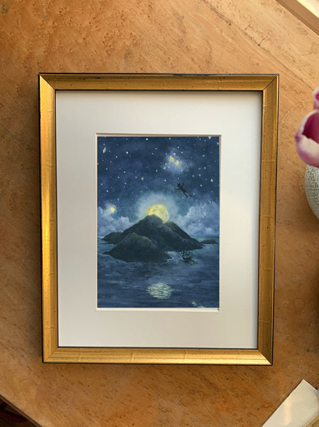 neverland  || peter pan art print