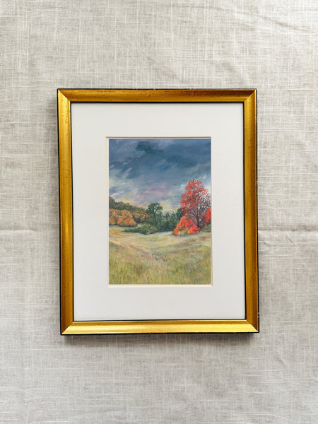 fall meadow || art print