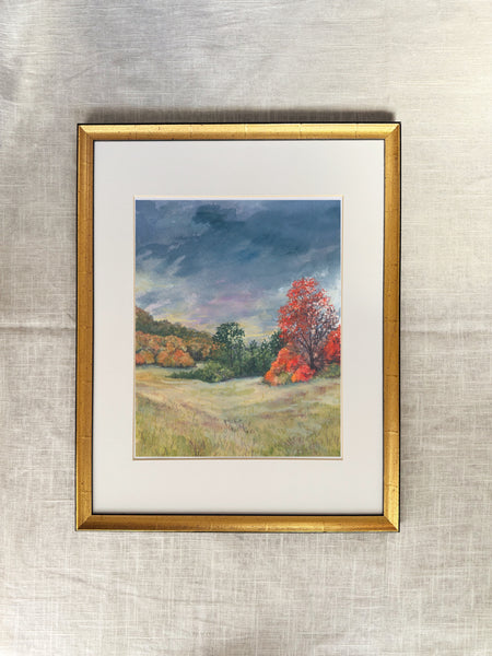 fall meadow || art print