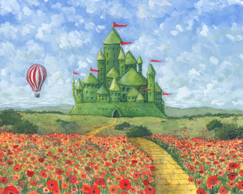 emerald city || wizard of oz art print