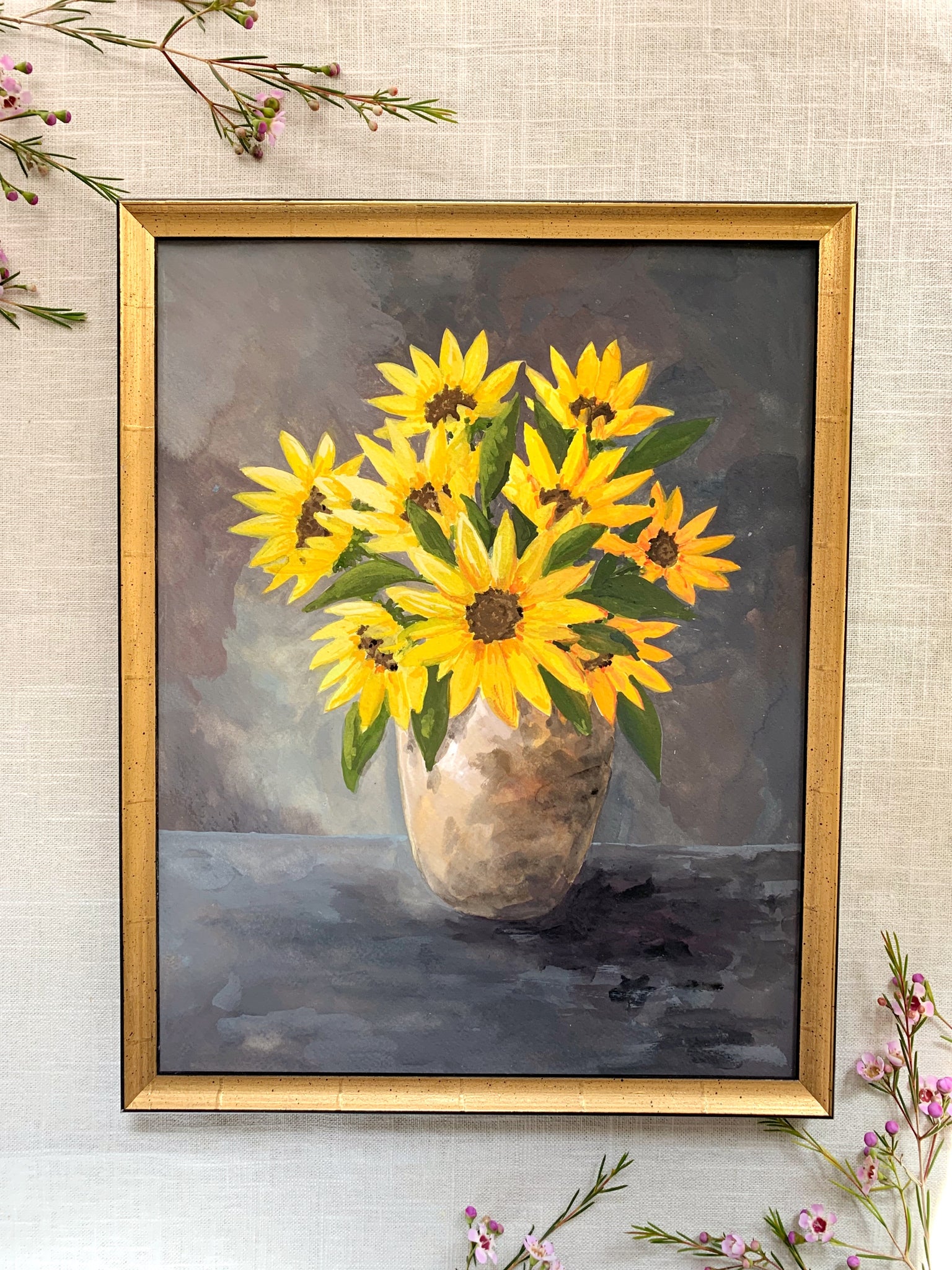 wild sunshine || 11x14 original painting