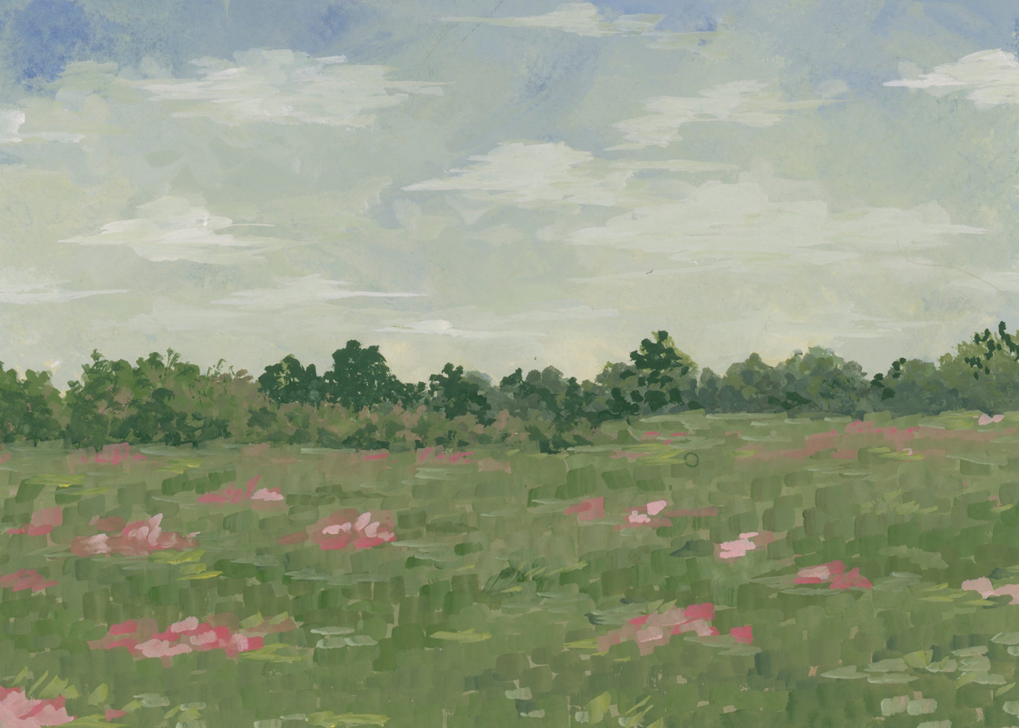 meadow  ||  art print