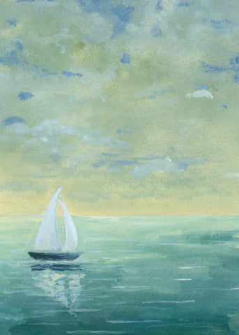 sailboat 3 ||  art print